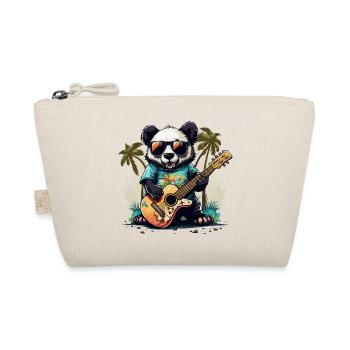 Cooler Panda - Bio-Täschchen - Natur - Vorne