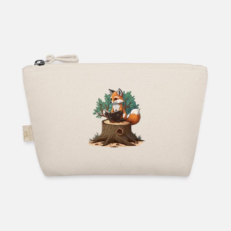 Bookish Fox Organic Pouch