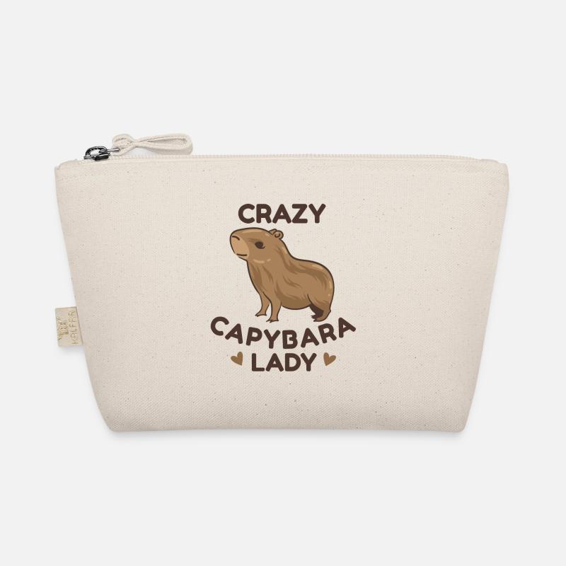 Capybara Zootier Design Bio-Täschchen