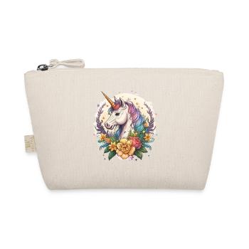Magisches Einhorn - Bio-Täschchen - Natur - Vorne