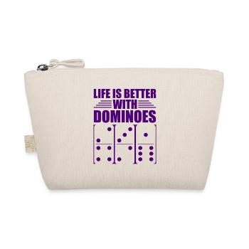 Domino Design - Organic Pouch - nature - Front