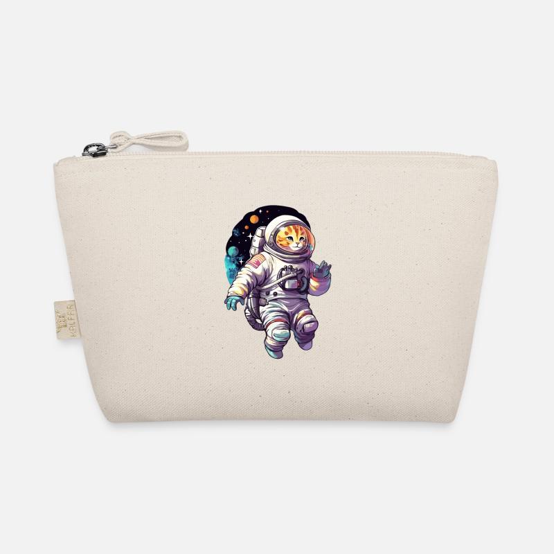 Katze Space Astronaut Bio-Täschchen