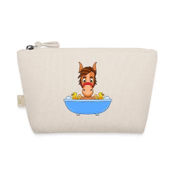 PFERD - PONY - BADEWANNE - Bio-Täschchen - Natur - Vorne