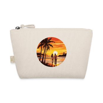 Beach, Island, Sea, Sunset - Organic Pouch - nature - Front