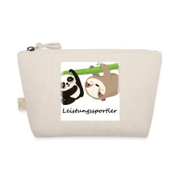 Panda und Faultier hängen ab - Leistungssportler - Bio-Täschchen - Natur - Vorne