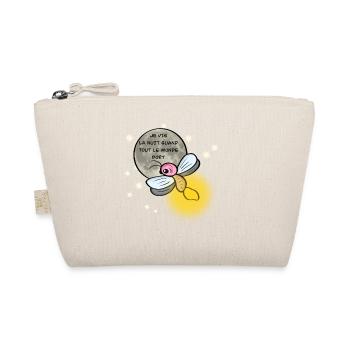 Je vis la nuit - Trousse biologique - nature - Devant