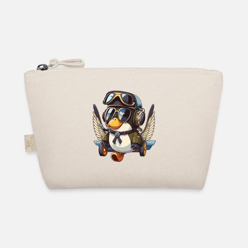 Pinguin-Pilot Bio-Täschchen