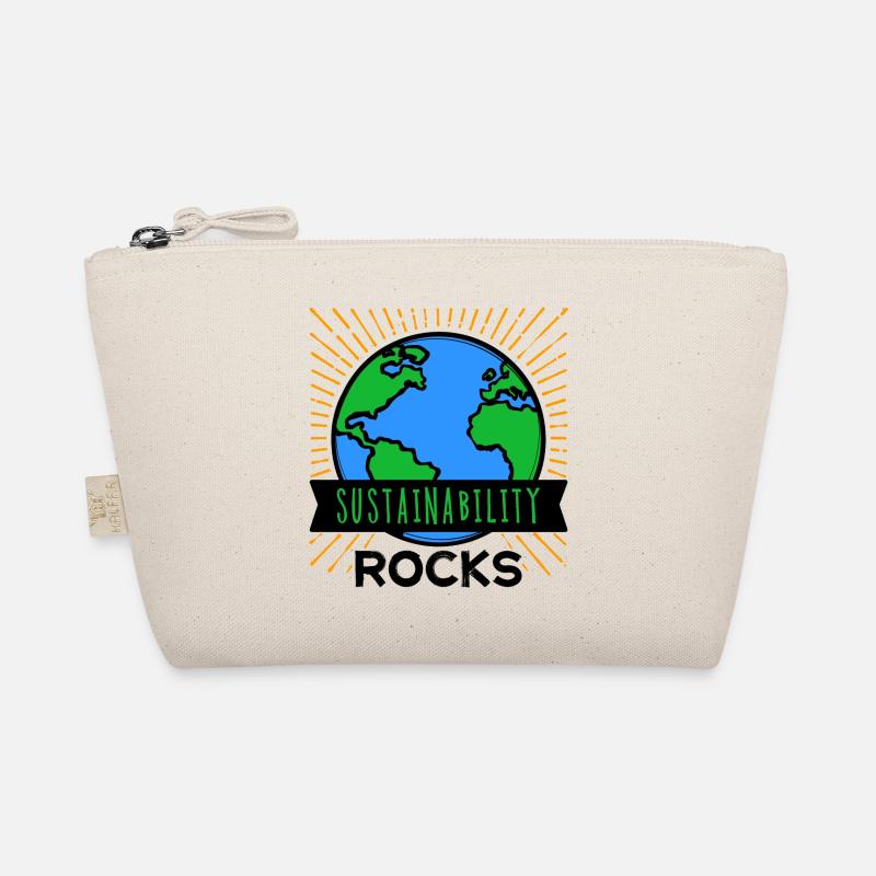 Erde Mutter Natur Nachhaltigkeit Statement Umwelt Bio-Täschchen