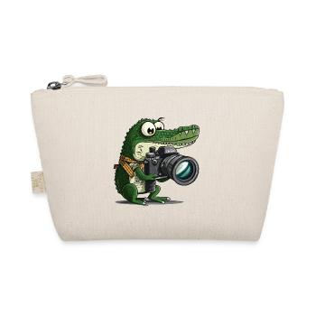 Snap Happy Reptile - Organic Pouch - nature - Front