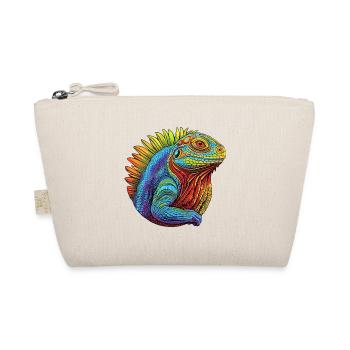 Glowing lizard - Organic Pouch - nature - Front