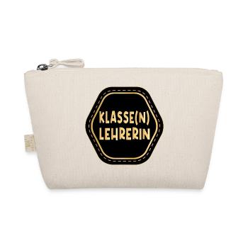 Klasse Lehrerin - Klassenlehrerin LEHRAMT - Bio-Täschchen - Natur - Vorne