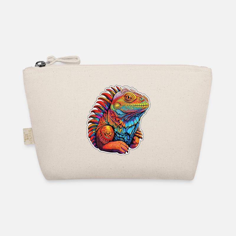 Adorable iguana Organic Pouch