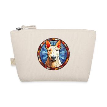 Bull Terrier Dog Race Aquarelle Verre - Trousse biologique - nature - Devant