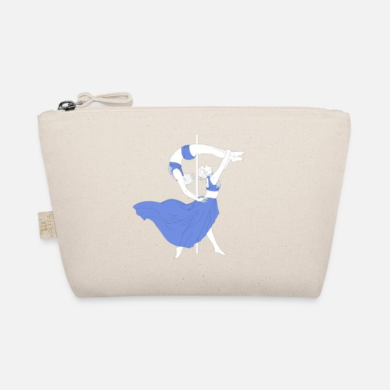 Pole Dance Blue Impression Organic Pouch