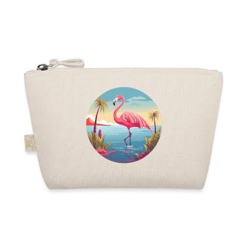Flamingo - Organic Pouch - nature - Front