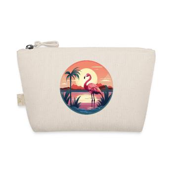 Flamingo - Organic Pouch - nature - Front