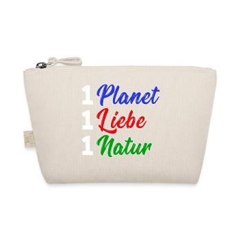 Natur Erde Umwelt Umweltfreundlich Statement - Bio-Täschchen - Natur - Vorne