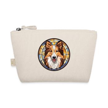 Shetland Sheepdog Dog Race Aquarelle Verre - Trousse biologique - nature - Devant