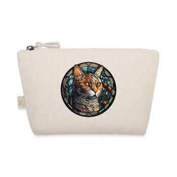 American Shorthair Cat Breed Aquarelle Verre - Trousse biologique - nature - Devant