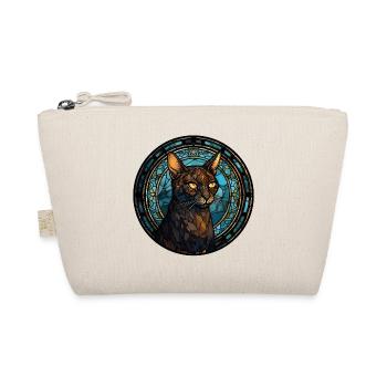 Verre aquarelle de race de chat asiatique - Trousse biologique - nature - Devant
