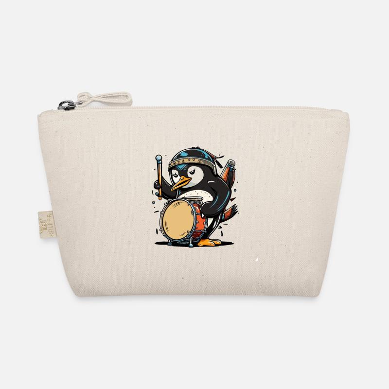 Drummer Penguin Organic Pouch