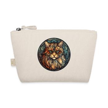 Verre aquarelle de race de chat à poil long britannique - Trousse biologique - nature - Devant