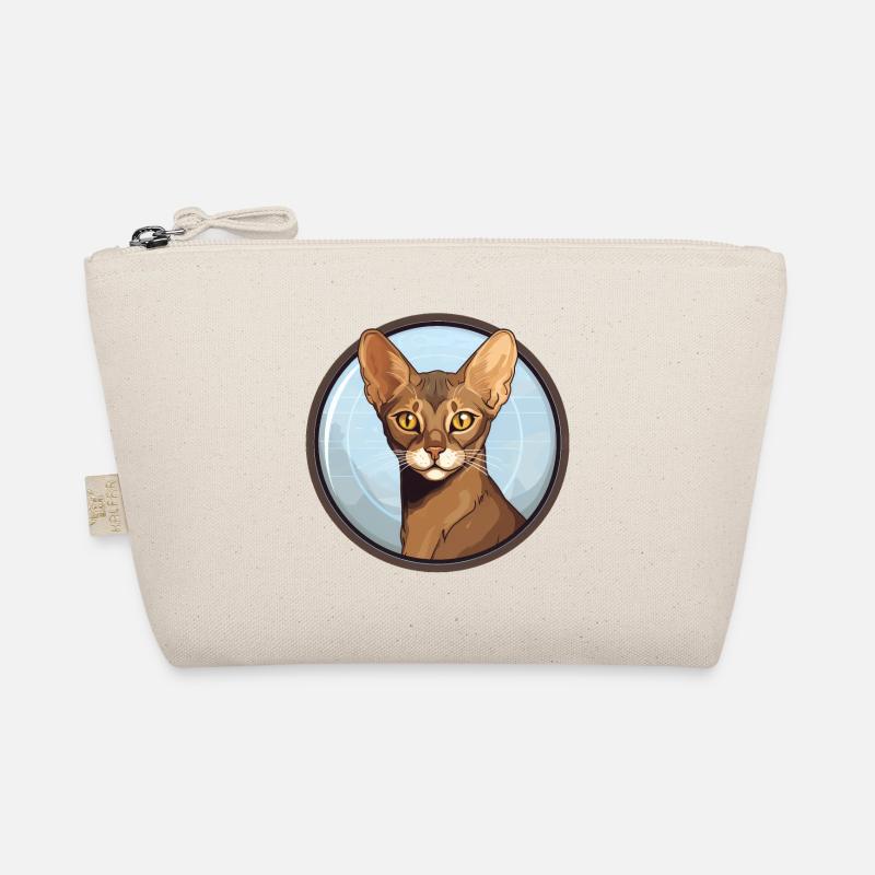 Abyssinian cat Organic Pouch