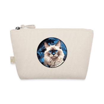 Ragdoll Katze - Bio-Täschchen - Natur - Vorne