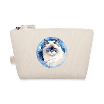 Ragdoll Katze - Bio-Täschchen - Natur - Vorne