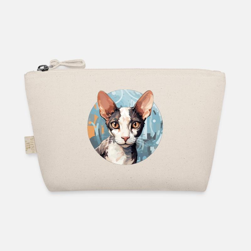 Cornish Rex Katze Bio-Täschchen