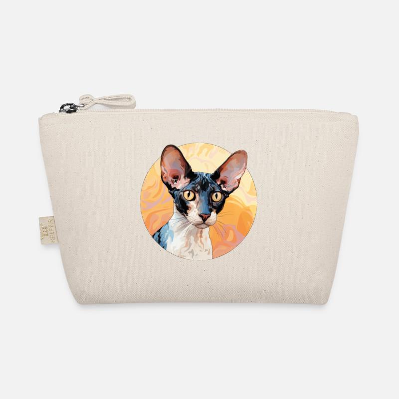 Cornish Rex Katze Bio-Täschchen