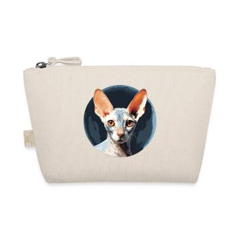 Cornish Rex Katze - Bio-Täschchen - Natur - Vorne