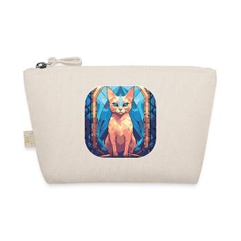 Peinture à l’aquarelle colorée de race de chat Burmilla - Trousse biologique - nature - Devant