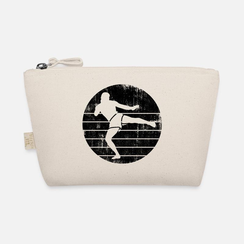 Lustiger Kickboxer Bio-Täschchen