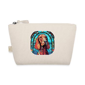 Coloré Bloodhound Dog Race Aquarelle Verre Pai - Trousse biologique - nature - Devant