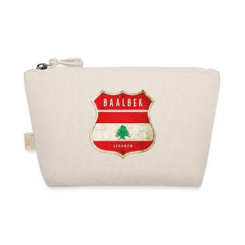 Baalbek Lebanon coat of arms flags design - Organic Pouch - nature - Front