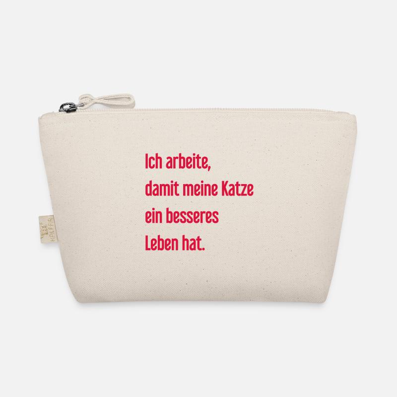 Für ein besseres Katzenleben arbeite ich! Bio-Täschchen