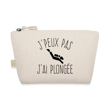 J'peux pas j'ai Plongée - Humour Nautique - Trousse biologique - nature - Devant