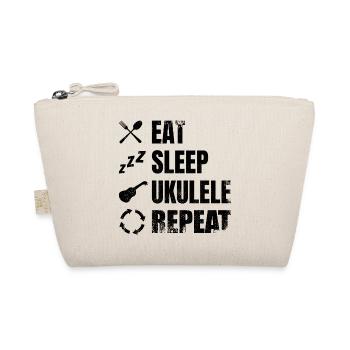 Ukulélé Amour - Trousse biologique - nature - Devant