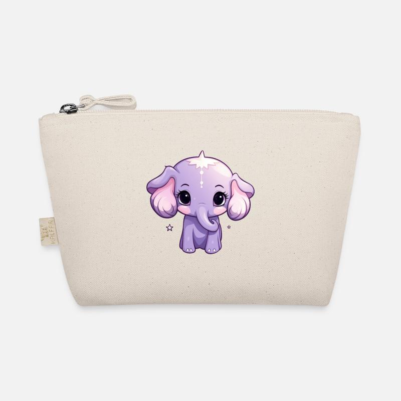 Bébé éléphant Kawaii Trousse biologique