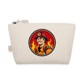 Feuerwehrmann - Bio-Täschchen - Natur - Vorne