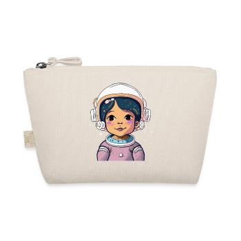 Astronaute mignon #2 - Trousse biologique - nature - Devant