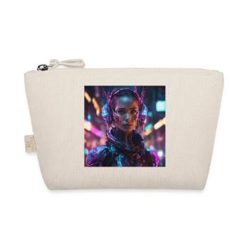 CyperGirl Galaxy - Bio-Täschchen - Natur - Vorne