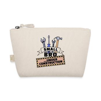 Brother's Heart Big Brother Statement Bro Siblings - Organic Pouch - nature - Front
