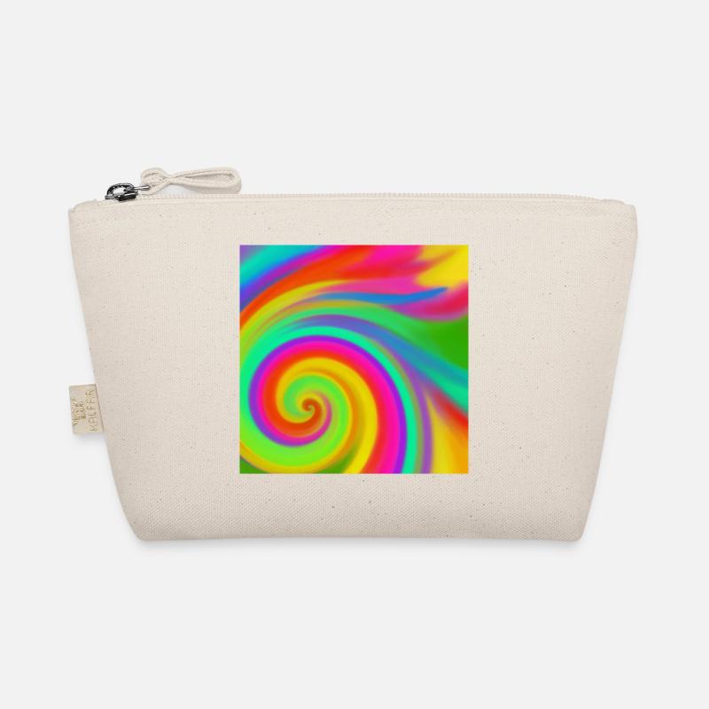 regenbogenwirbel Bio-Täschchen