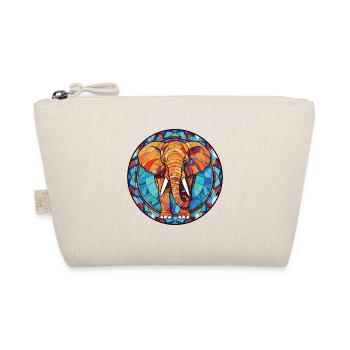 Elephant Colorful Aquarelle Animal Illustration - Trousse biologique - nature - Devant
