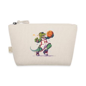 Basketball Dinosaure T-Rex Player Sports Cartoon - Trousse biologique - nature - Devant