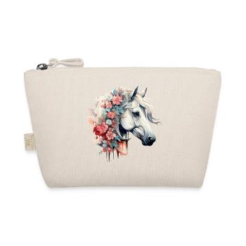 Horse horse motif - Organic Pouch - nature - Front