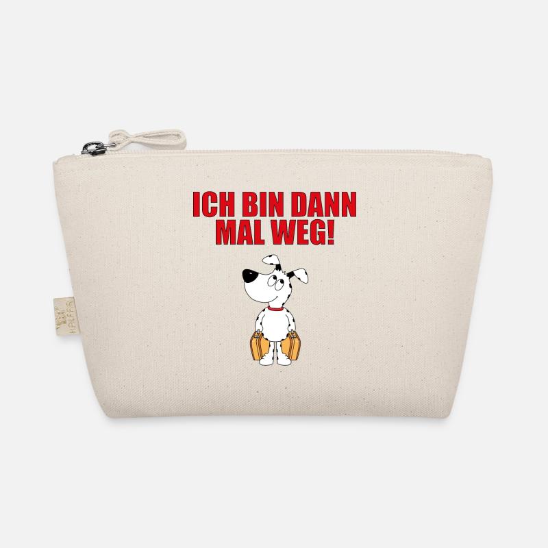 HUND - HUNDE - TIER - TIERE - Bio-Täschchen - Natur