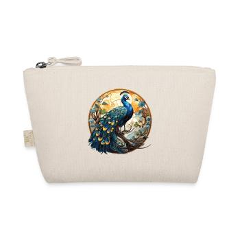 Paon Aquarelle colorée Illustration d’animaux - Trousse biologique - nature - Devant